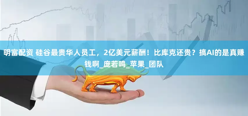 明富配资 硅谷最贵华人员工，2亿美元薪酬！比库克还贵？搞AI的是真赚钱啊_庞若鸣_苹果_团队