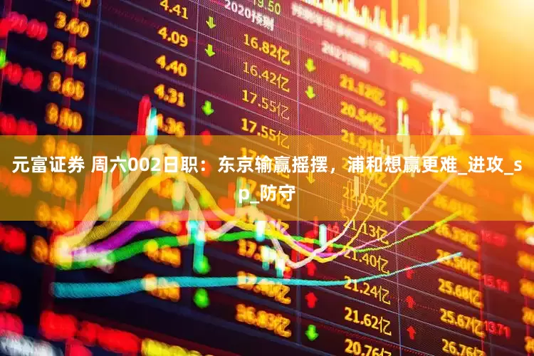 元富证券 周六002日职：东京输赢摇摆，浦和想赢更难_进攻_sp_防守