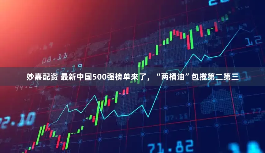 妙嘉配资 最新中国500强榜单来了，“两桶油”包揽第二第三